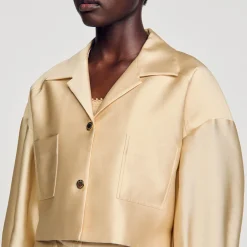 Sandro Paris Conjuntos-Camisa Curta De Cetim