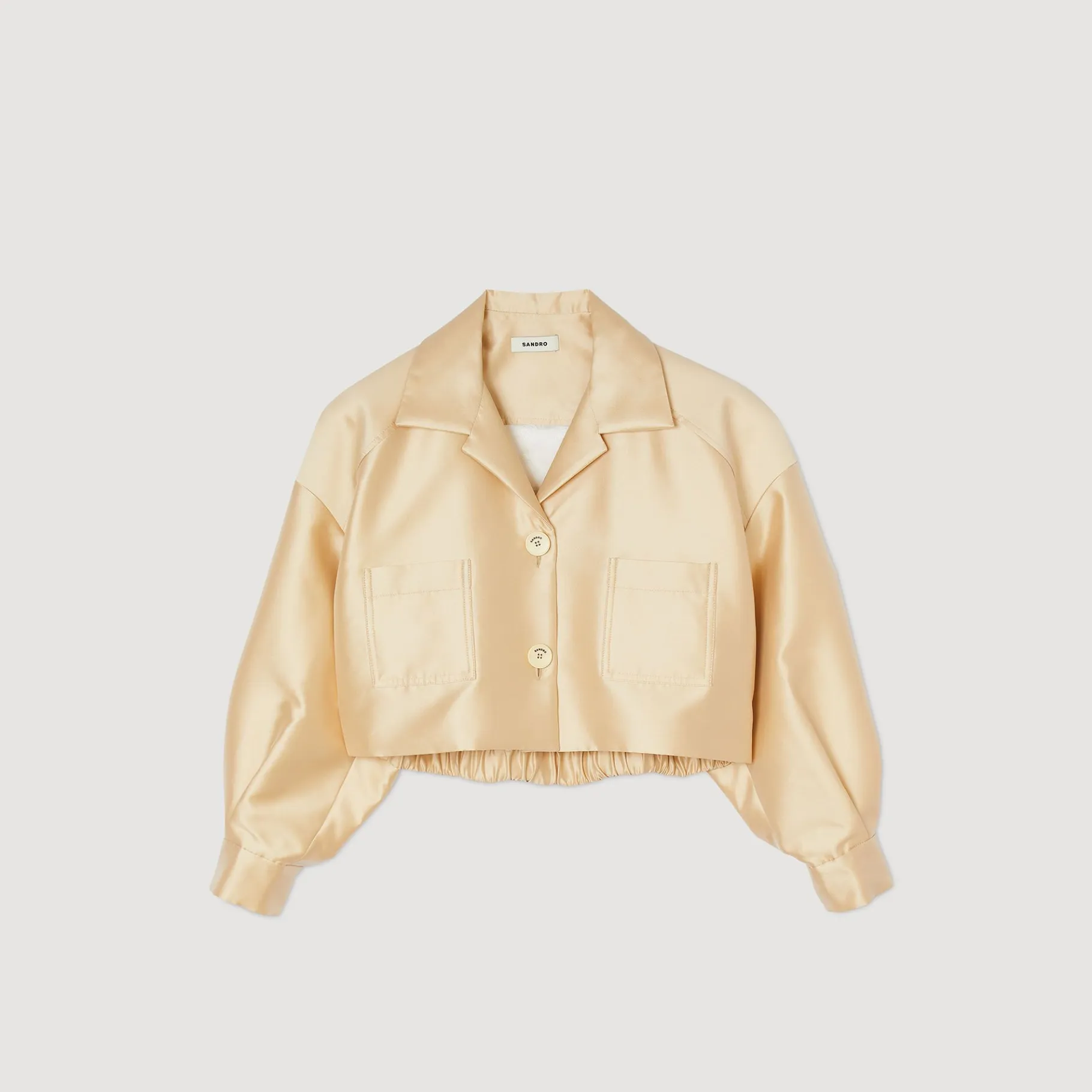 Sandro Paris Conjuntos-Camisa Curta De Cetim