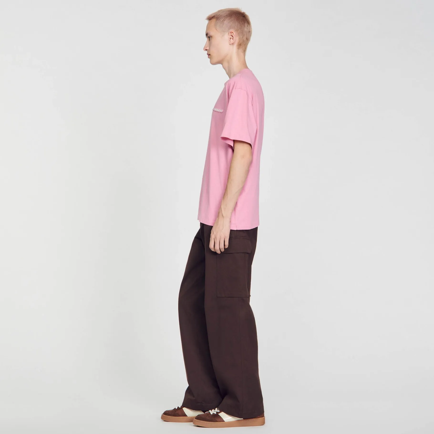 Sandro Paris Camisetas E Pólos-Camisa De Algodao