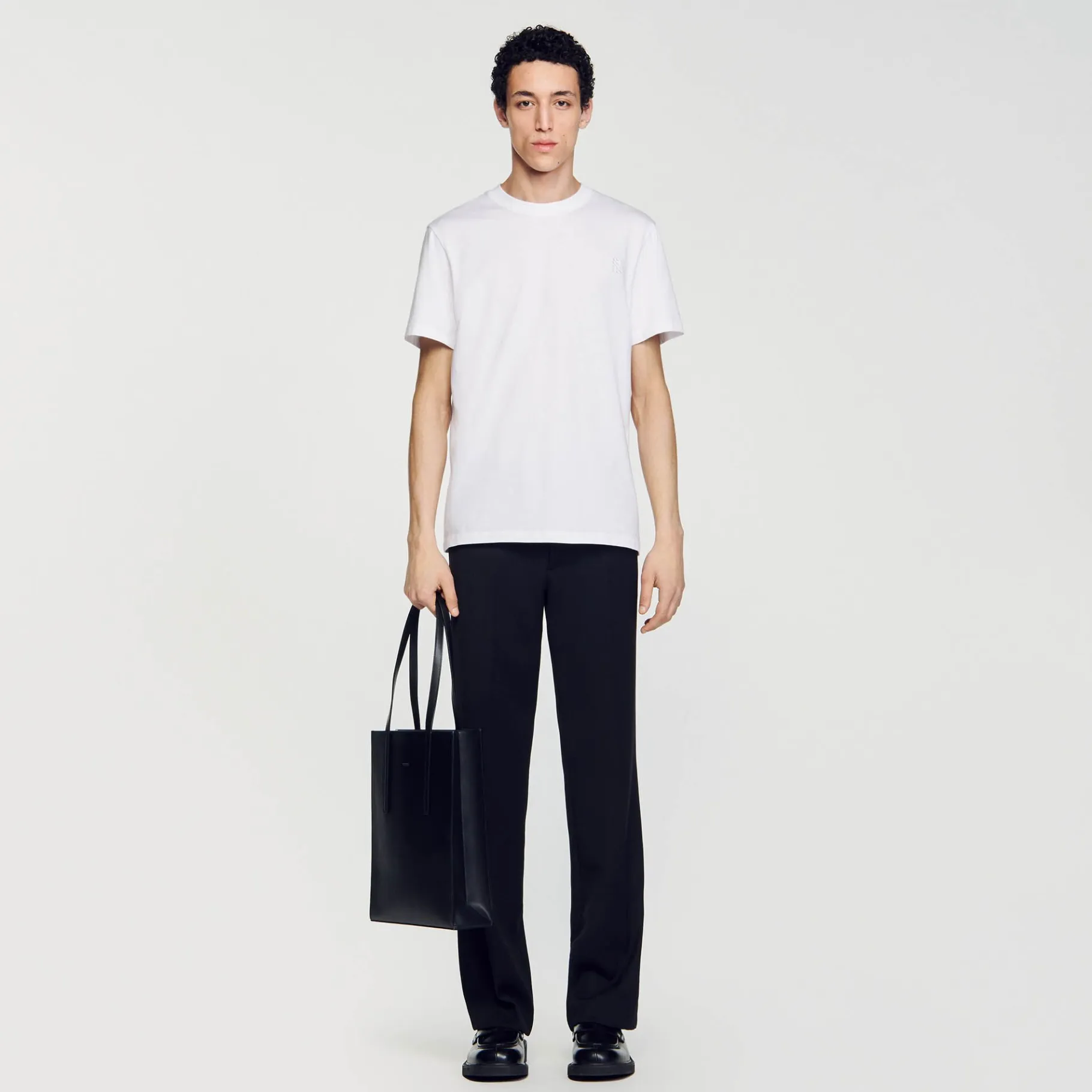 Sandro Paris Camisetas E Pólos-Camisa De Algodao