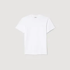 Sandro Paris Camisetas E Pólos-Camisa De Algodao