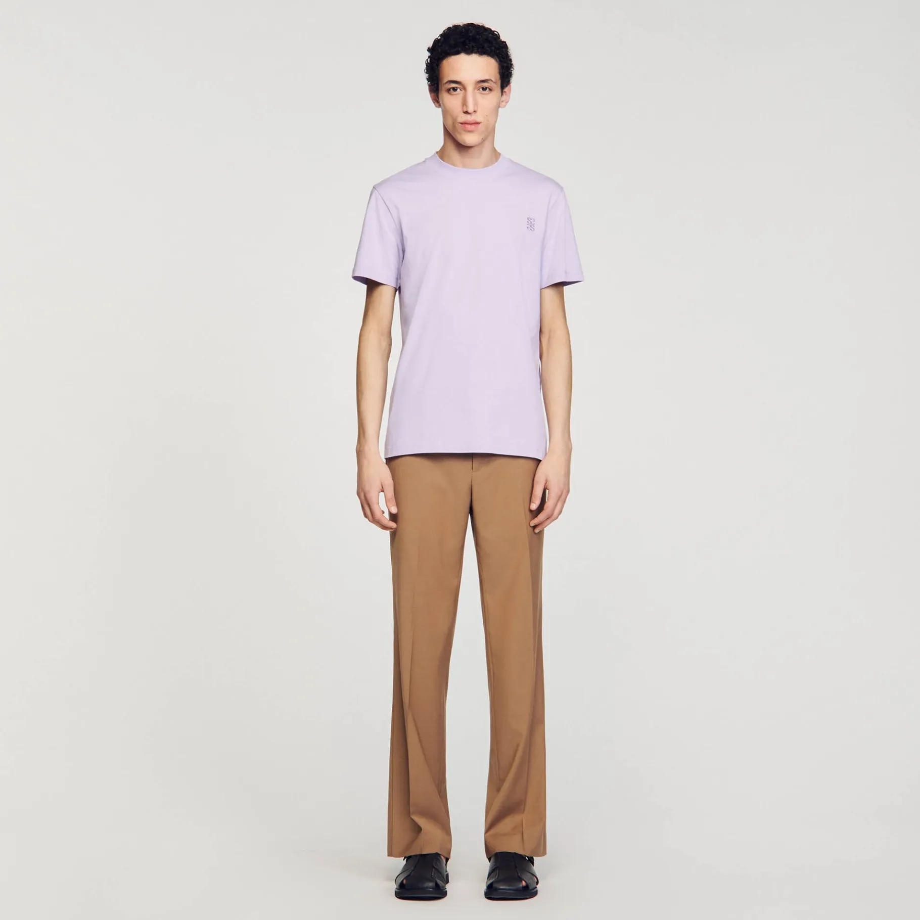 Sandro Paris Camisetas E Pólos-Camisa De Algodao