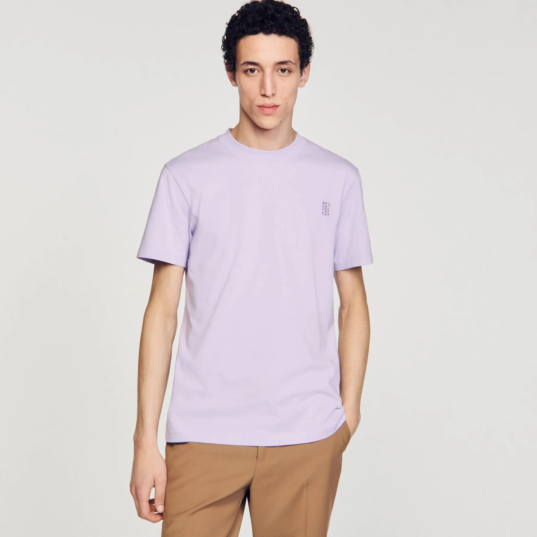 Sandro Paris Camisetas E Pólos-Camisa De Algodao