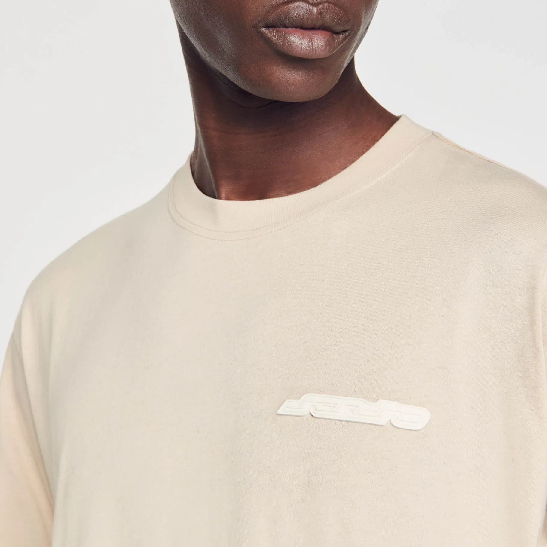 Sandro Paris Camisetas E Pólos-Camisa De Algodao