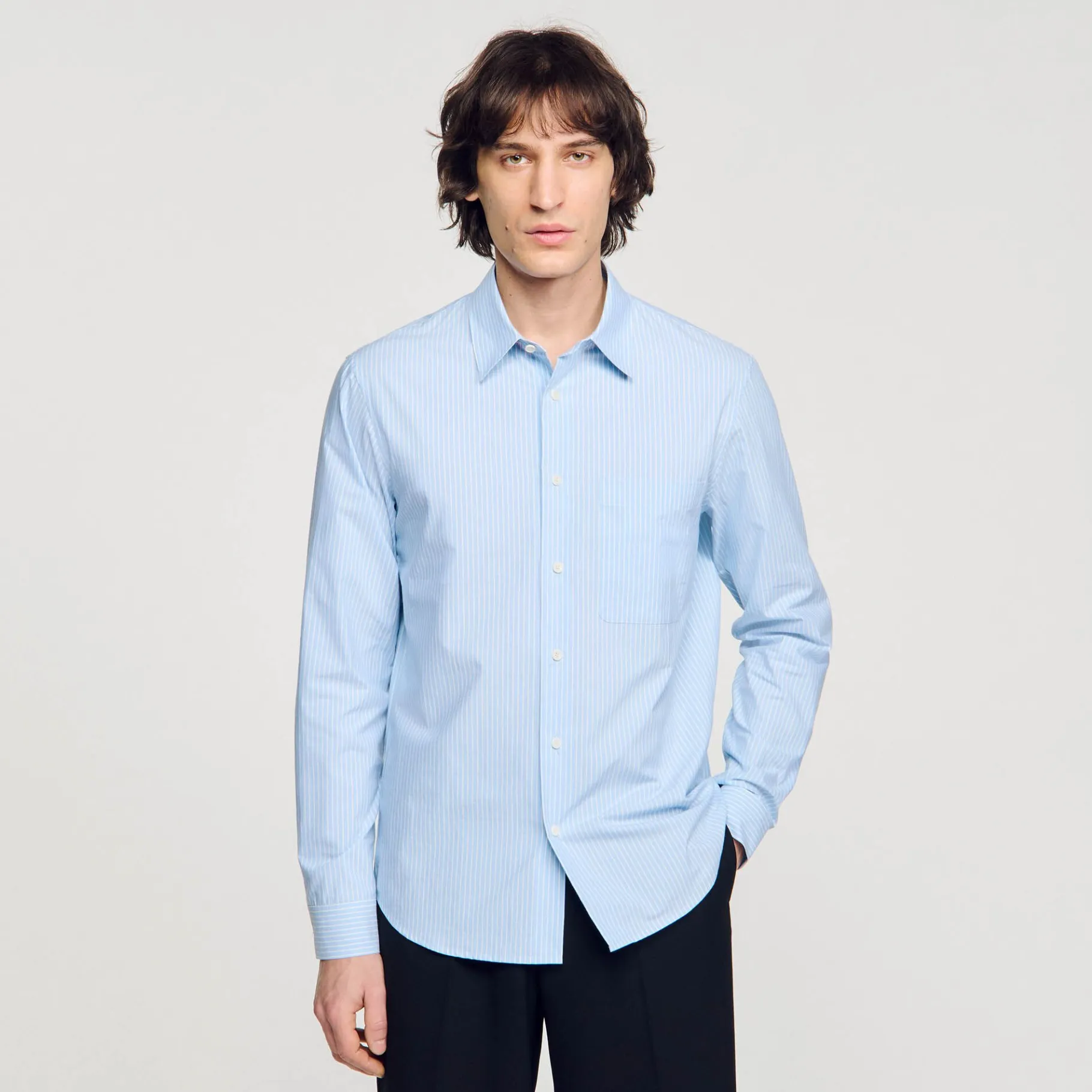 Sandro Paris Camisas-Camisa De Algodao