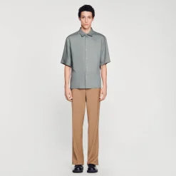 Sandro Paris Camisas-Camisa De Botao