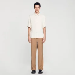 Sandro Paris Camisas-Camisa De Botao