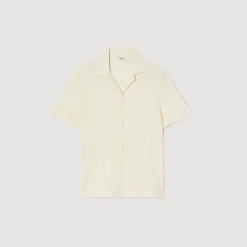 Sandro Paris Camisas-Camisa De Gola Italiana