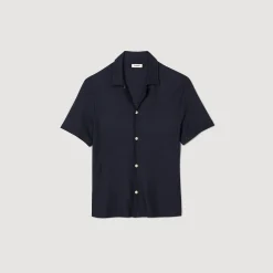 Sandro Paris Camisas-Camisa De Gola Italiana