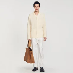 Sandro Paris Camisas-Camisa De Malha Grande