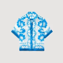 Sandro Paris Tops E Camisas-Camisa Estampada