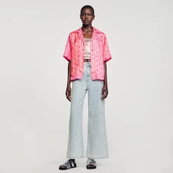 Sandro Paris Conjuntos-Camisa Estampada Paisley