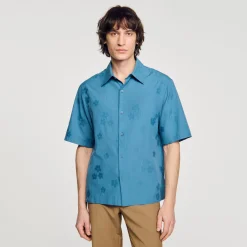 Sandro Paris Camisas-Camisa Grande Em Jacquard