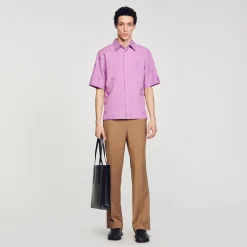 Sandro Paris Camisas-Camisa Grande Em Jacquard