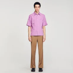 Sandro Paris Camisas-Camisa Grande Em Jacquard