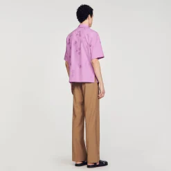 Sandro Paris Camisas-Camisa Grande Em Jacquard