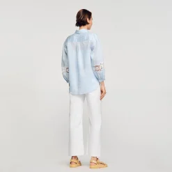 Sandro Paris Tops E Camisas-Camisa Listrada