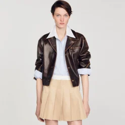 Sandro Paris Tops E Camisas-Camisa Listrada Com Strass