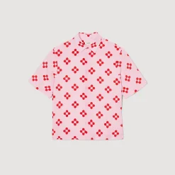 Sandro Paris Camisas-Camisa Manga Curta Flor Cruzada
