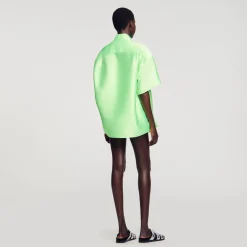 Sandro Paris Conjuntos-Camisa Oversized De Cetim