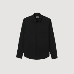 Sandro Paris Camisas-Camisa Slim Fit De Algodao Stretch