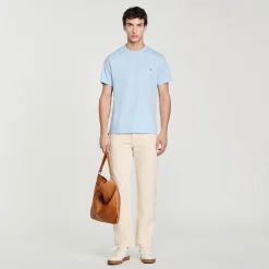 Sandro Paris Camisetas E Pólos-Camiseta Com Patch Cruzado Quadrado