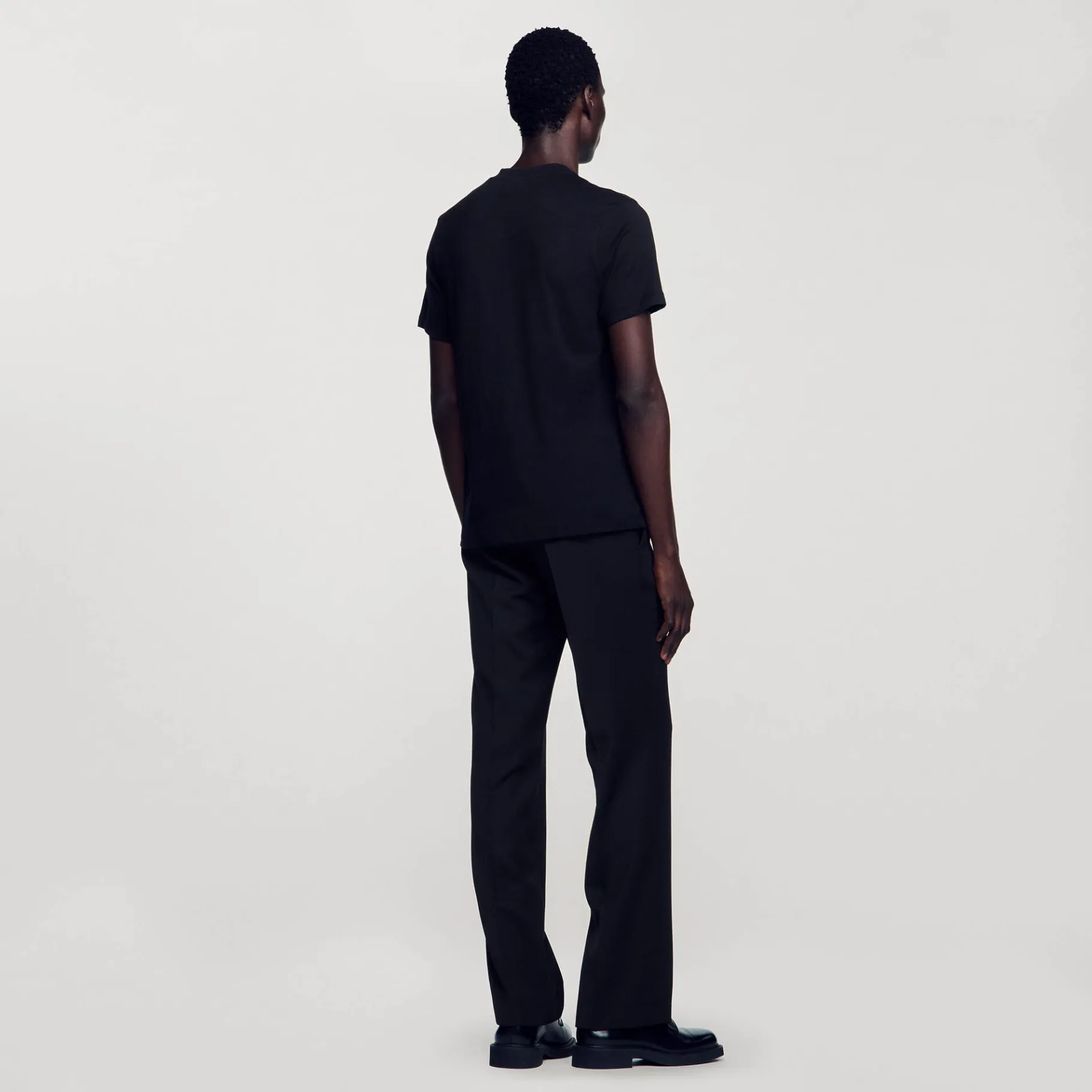 Sandro Paris Camisetas E Pólos-Camiseta Com Patch Cruzado Quadrado