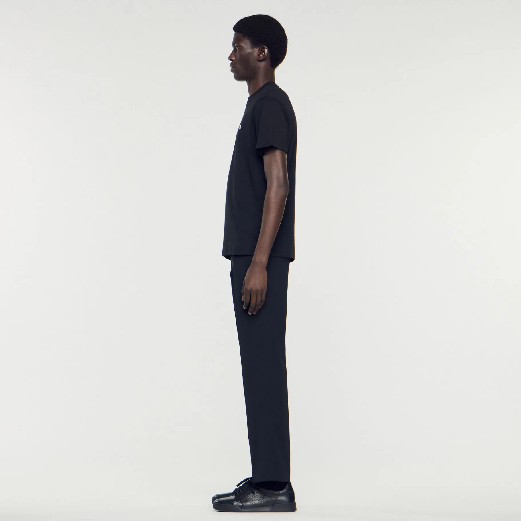 Sandro Paris Camisetas E Pólos-Camiseta Com Patch Cruzado Quadrado