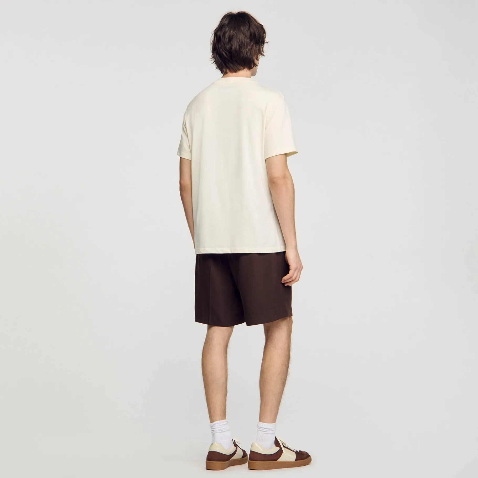 Sandro Paris Camisetas E Pólos-Camiseta Com Patch Cruzado Quadrado