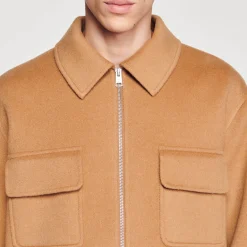 Sandro Paris Camisas-Camiseta Com Ziper