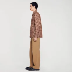 Sandro Paris Camisas-Camiseta Cruzada Quadrada