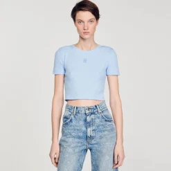 Sandro Paris Camisetas-Camiseta Curta