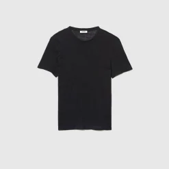 Sandro Paris Camisetas E Pólos-Camiseta De Linho Certificada