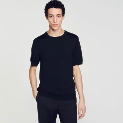 Sandro Paris Camisetas E Pólos-Camiseta De Malha