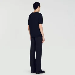 Sandro Paris Camisetas E Pólos-Camiseta De Malha