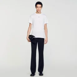 Sandro Paris Camisetas E Pólos-Camiseta De Manga Curta