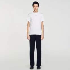 Sandro Paris Camisetas E Pólos-Camiseta De Manga Curta