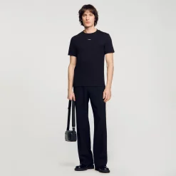 Sandro Paris Camisetas E Pólos-Camiseta De Manga Curta