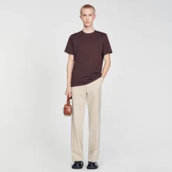 Sandro Paris Camisetas E Pólos-Camiseta De Manga Curta