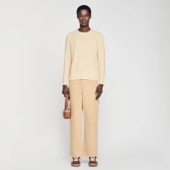 Sandro Paris Suéteres E Coletes-Camisola De La