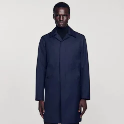 Sandro Paris Casacos E Jaquetas-Capa De Chuva Em Tecido Tecnico