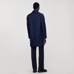 Sandro Paris Casacos E Jaquetas-Capa De Chuva Em Tecido Tecnico