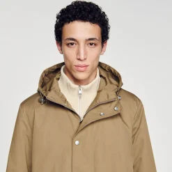 Sandro Paris Casacos E Jaquetas-Capa De Chuva Mac