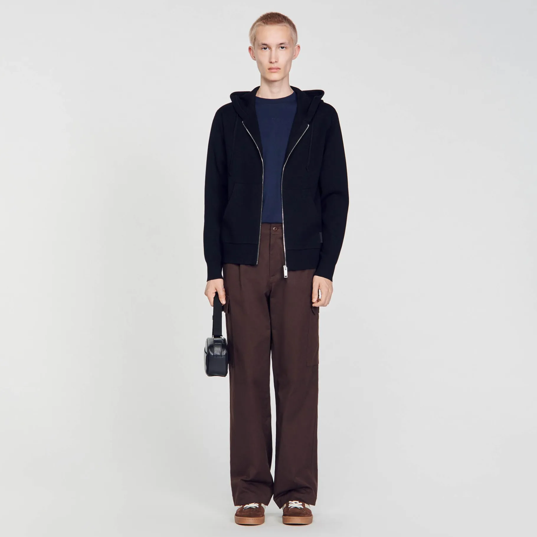 Sandro Paris Suéteres E Coletes-Capuz