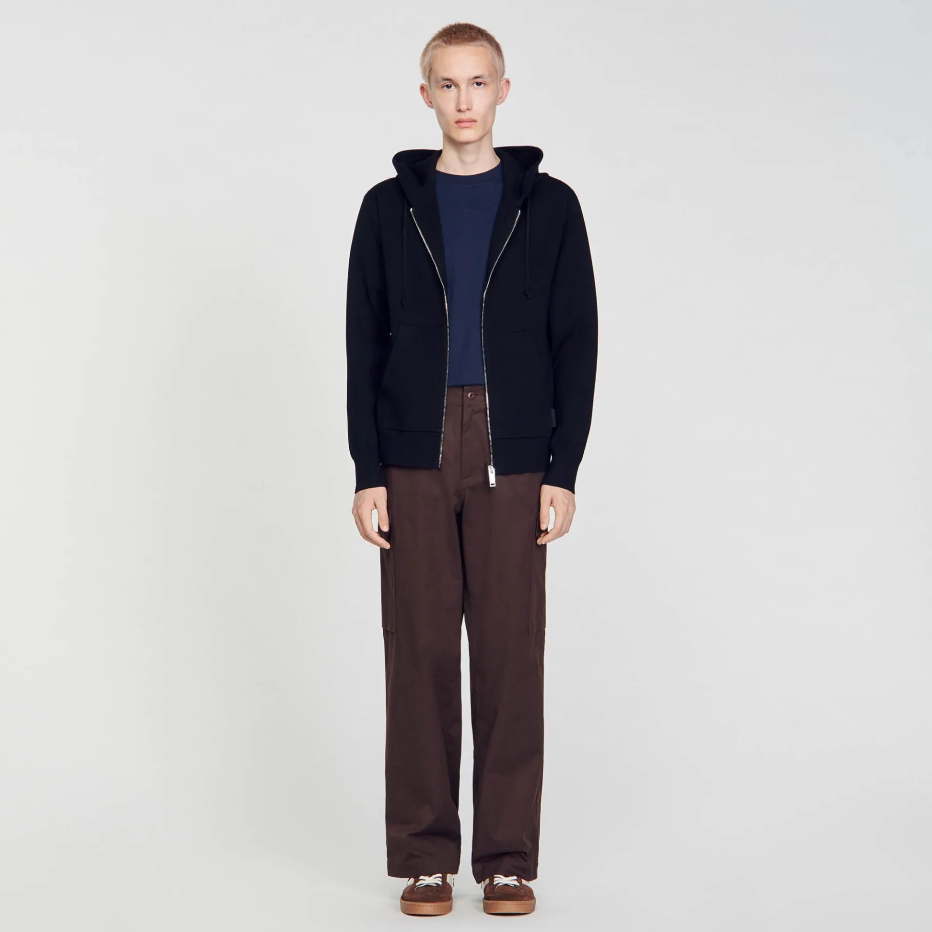 Sandro Paris Suéteres E Coletes-Capuz