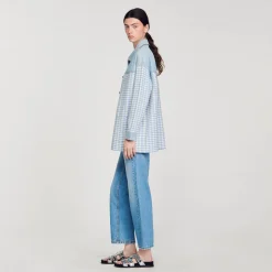 Sandro Paris Suéteres E Cardigans-Cardicoat Houndstooth