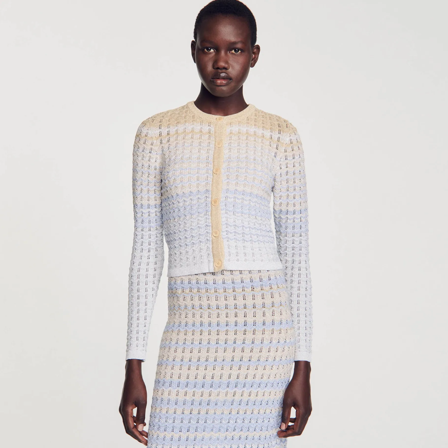 Sandro Paris Conjuntos-Cardiga De Malha Degrade