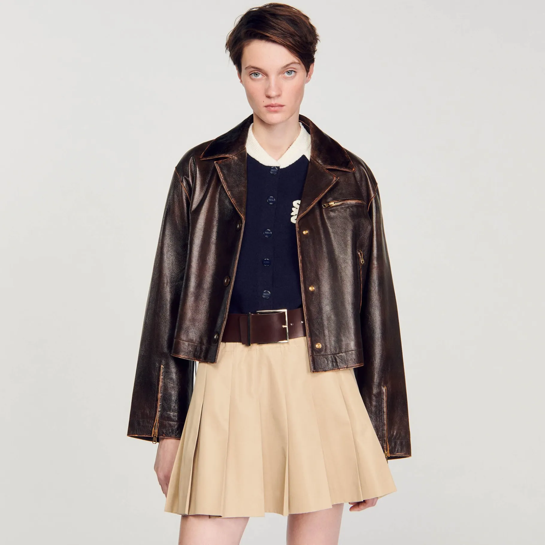 Sandro Paris Suéteres E Cardigans-Cardiga De Pelucia