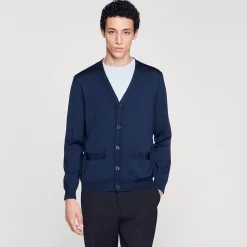 Sandro Paris Suéteres E Coletes-Cardigan De Malha