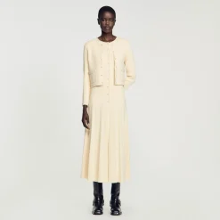 Sandro Paris Conjuntos-Cardigan Embelezado Com Pedra